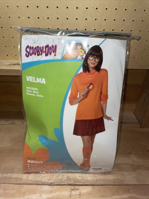 Plus Size Classic Scooby Doo Velma Costume For Adults