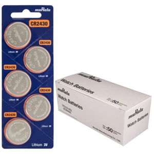Murata CR2430 Battery 3V Lithium Coin Cell (3000 Wholesale Battery) - Picture 1 of 1