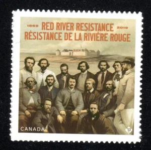 2019 Canada SC# 3204-150th Anniv. of the Red River Resistance-M-NH from bk - Picture 1 of 1