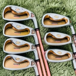 Ladies HONMA GOLF BERES ML502 7pcs Iron Set 6-11/SW Flex-L 3S ARMRQ UD40 No H/C - Picture 1 of 10