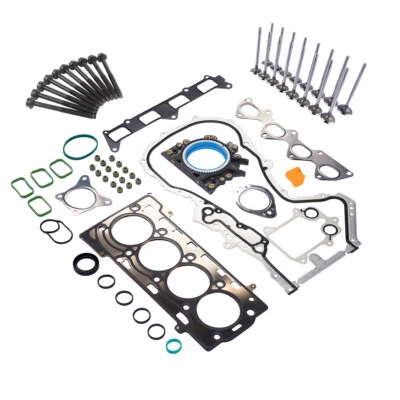 Zylinderkopfdichtung & Ventil & Schrauben Satz Für VW 1.4 TSI Golf Passat Fabia - Bild 1 von 4
