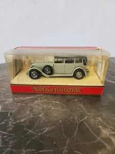 Matchbox Models of Yesteryear Y40 1931 Mercedes Benz 770 1:48 perfect conditio - Picture 1 of 7