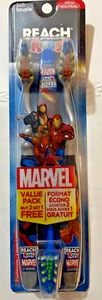 Reach Kids' Marvel Toothbrush - 3 Pack Soft Bristles - 840040136556 - Picture 1 of 4