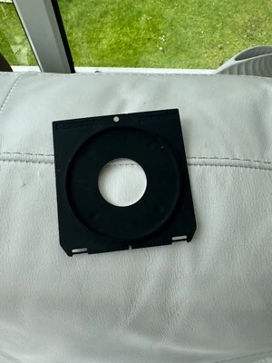 Horseman   lens board panel with copal 1 hole - Image 1 of 4