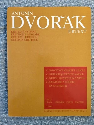 Cuarteto de cuerda Antonin Dvorak VI menor para violonchelo, viola, violines (Praga 1983) Foto 1 de 4