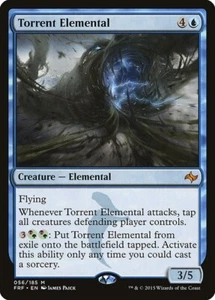 MTG MYTHIC REGULAR FRF: FATE REFORGED - NM- TORRENT ELEMENTAL 056/185 - Picture 1 of 1