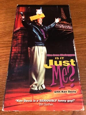 Is It Just Me? VHS VCR Video Tape Movie Ken Davis Used - Image 1 of 4