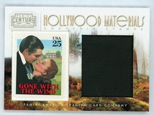 2010 Panini Century Hollywood Materials Gone with the Wind Patch Stamp #d 3/25