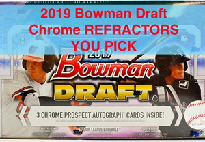 2019 Bowman Draft Chrome REFRACTOR Prospects BDC-1 to BDC-200 - YOU PICK!