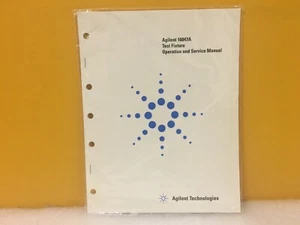 HP / Agilent 16047-90011 16047A Text Fixture Operation + Service Manual - Picture 1 of 3