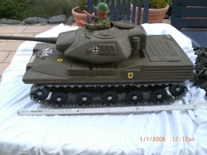 Panzermodell, Leopard 1 ähnlich, orig. 70er Jahre, ca. 1978, absolute Seltenheit - Bild 1 von 4