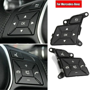 2pcs Set Car Steering Wheel Control Menu Switch Button for Benz (W204 X204 W212) - Picture 1 of 6