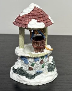 1991 Mervyn's Village Square 4,5" Stone Wishing Well Figur - Bild 1 von 9