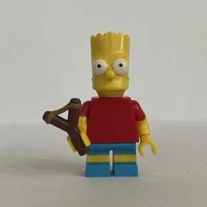 Lego Minifigure Bart Simpson From The Simpsons - With Slingshot - Picture 1 of 4