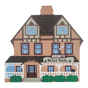 The Cat's Meow HERSHEY'S CHOCOLATE "Kiss Inn" Shelf Sitter "Faline '99" - Picture 1 of 3
