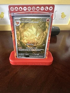 Pokemon Juego de Cartas Coleccionables Ninetales 199/197 2023 Obsidian Flames Ilustración Tarjeta Rara Casi Nueva - Imagen 1 de 3