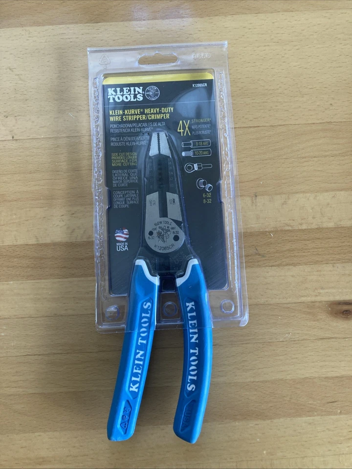 Klein Tools K12065CR Wire Stripper Crimper - Image 1 of 1