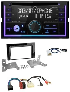 JVC MP3 USB 2DIN DAB Bluetooth CD Autoradio für Toyota Aygo AB7 ab 2022 klavierl - Bild 1 von 9