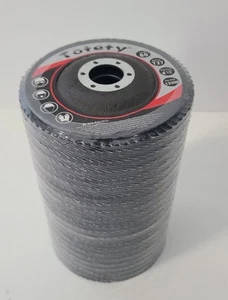 Totety 60 Grit T27 Bevel 4-1/2 Rpm 13300 Grinding Disc (21 Pack) - Picture 1 of 4