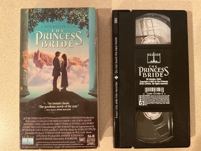 The Princess Bride (VHS, 1988, Nelson) Cary Elwes, Robin Wright - Image 1 of 3