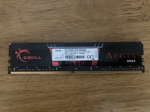 8GB (1x8GB) DDR4 G.Skill Aegis RAM - DDR4-3000 CL 16 - Picture 1 of 2