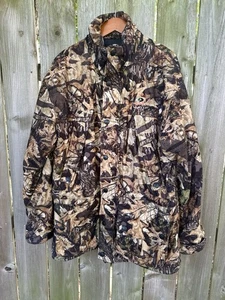 Mossy Oak Forest Floor Heavy Weight Hunting Coat Sz Medium - Picture 1 of 19