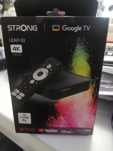STRONG LEAP-S3 4K Android TV Streaming Box - Nero - Foto 1 di 1