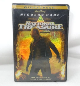 National Treasure (DVD, 2005, Widescreen) Nicolas Cage. New Sealed. - Picture 1 of 3