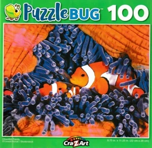 Clownfish Family Clown Fish Baby Jigsaw Puzzle 100 Pieces 8.75"X11.25" Piece NEW - Picture 1 of 3