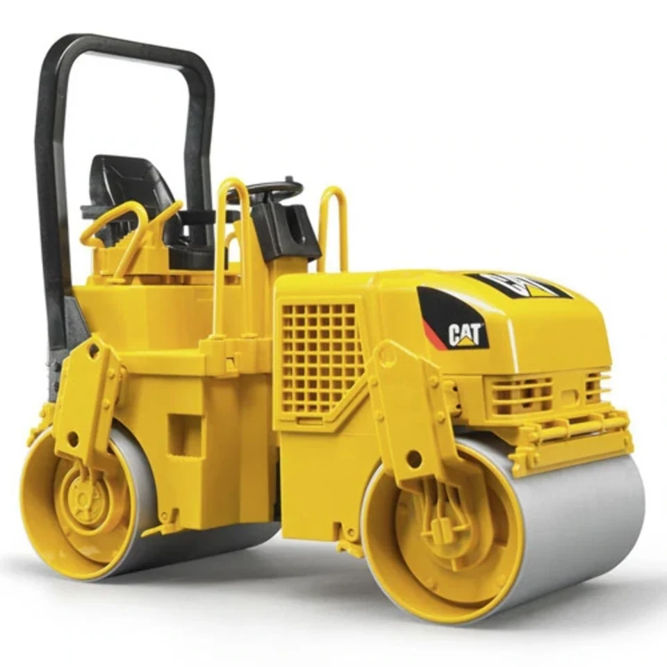 Bruder 02433 - Rullo Compressore Cat