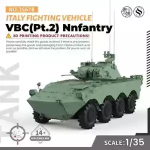 SSMODEL SS35678 1/35 Militär Modellbausatz Italien VBC (Pt.2) Nnfantry Kampffahrzeug - Bild 1 von 5