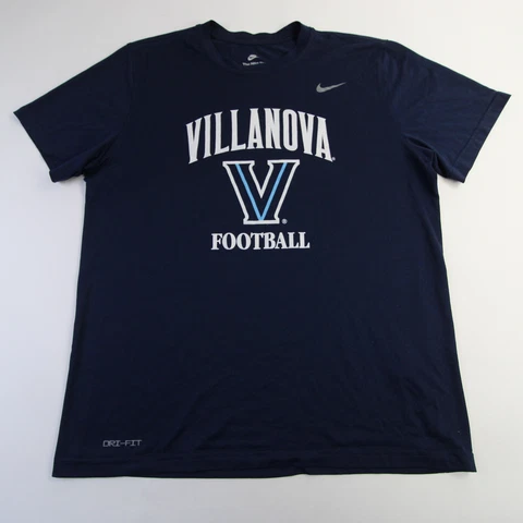 Villanova Wildcats Nike Dri-Fit Short Sleeve Shirt Men's Navy Used Cover