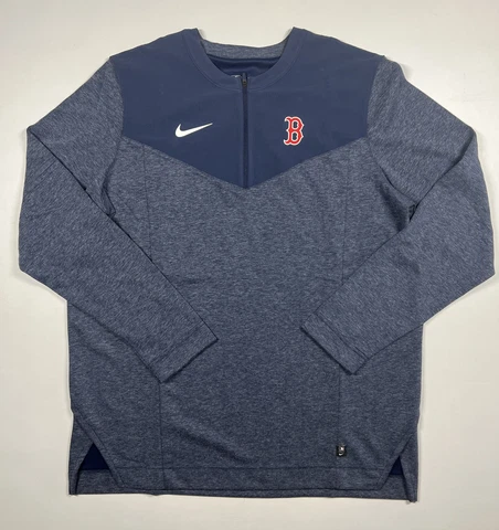 Men's Nike Boston Red Sox Authentic Collection UV 1/4 Zip Pullover XL New Cover