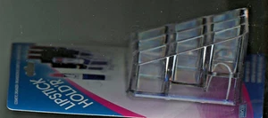 Soporte para lápiz labial escalonado para 9 tubos 3 3/4" x 3 3/8" x 2 1/2" H plástico duro PB - Imagen 1 de 3