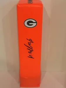 MUHAMMAD WILKERSON SIGNED TOUCHDOWN PYLON GREEN BAY PACKERS AUTOGRAPHED FOOTBALL - Picture 1 of 1