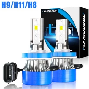 Xenon White H11 LED Headlight Low Beam Bulb 6000K 2X For Toyota Tundra 2007-2013 - Picture 1 of 13