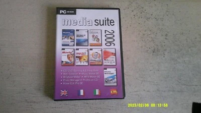 MEDIA SUITE 2006 - PC SOFTWARE inc ROXIO EASY MEDIA CREATOR 7 - FAST POST - VGC - Image 1 of 3