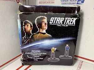 Heroclix NECA Star Trek Tactics 2 figure Mini Game - NEW in DAMAGED BOX COMPLETE - Picture 1 of 11