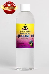 SQUALANE OIL ORGANIC OLIVE-DERIVED ANTI-AGING by H&B Oils Center 100% PURE 4 OZ - Picture 1 of 12