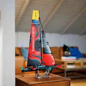 962Pcs Technical Emirates Team New Zealand AC75 Yacht Building Blocks 42174 MOC - Picture 1 of 6