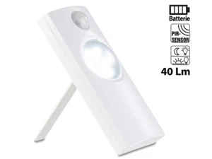 Lunartec LED-Wand- & Stand-Leuchte mit Bewegungserkennung, 0,36 Watt, 40 Lumen - Bild 1 von 5