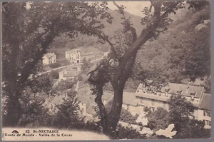 St NECTAIRE 63 près Champeix route de Murols Vallée de la Couze CPA écrite ~1920 - Picture 1 of 2