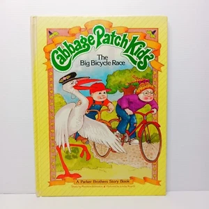 Cabbage Patch Kids: The Big Bicycle Race (1984) Un libro de cuentos de Parker Brothers. - Imagen 1 de 6