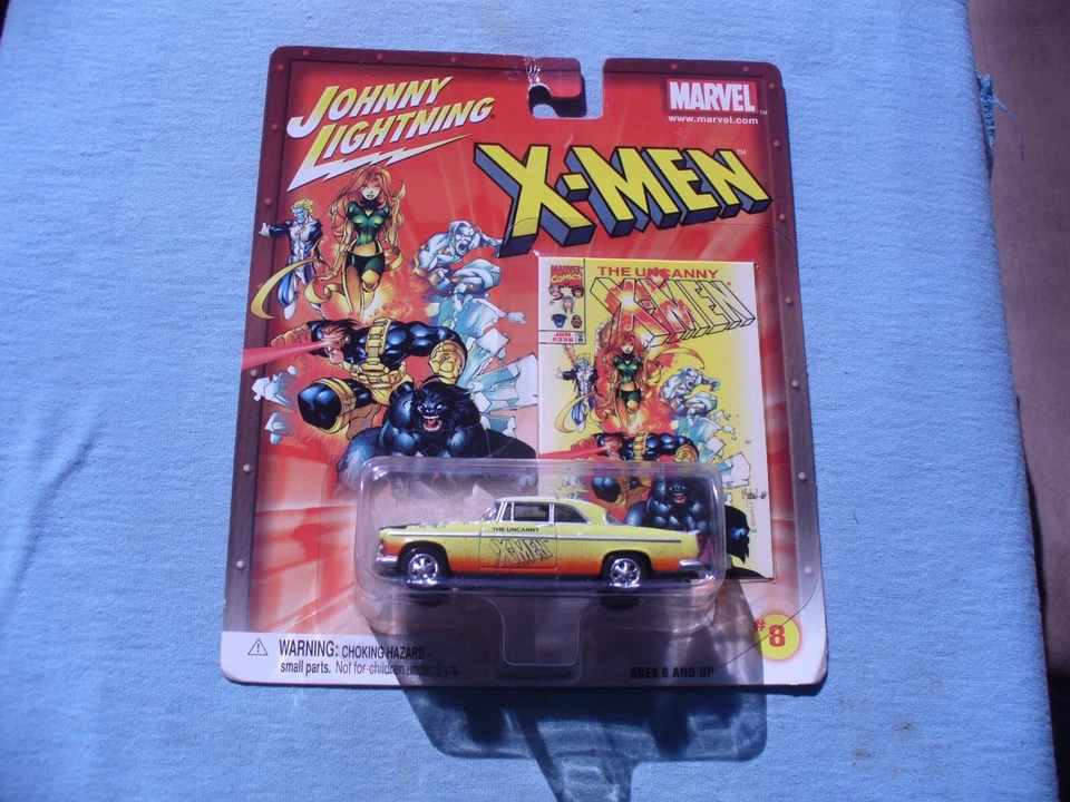 02 Johnny Lightning  X- Men # 198 59 Desoto X-Men Marvel Car Number 8 - Image 1 of 1