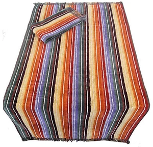 MISSONI HOME SET ASCIUGAMANI VELOUR FRANGE CHEVRON EFFETTO 3D NATHAN 156 - Picture 1 of 8