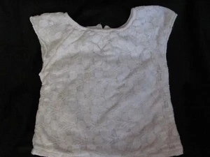 Persnickety White Lace Top Size 7 - Picture 1 of 5
