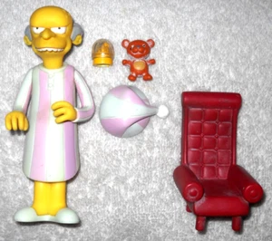 The Simpsons - Mr. Burns (Manor Figur) - 100% komplett (Playmates) - Bild 1 von 1