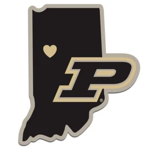 Calcomanía adhesiva troquelada de vinilo resistente a la intemperie Purdue Boilermakers 14 - Imagen 1 de 1