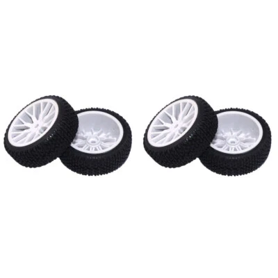 Set / 4pc 1/16 Reifen   Reifen Buggy Reifenrad für RC HPI HSP Hobao - Bild 1 von 4