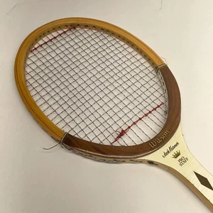VINTAGE JACK KRAMER WOOD TENNIS RACQUET RARE 4-3/4" GRIP PRO STAFF FREE SHIPPING - Picture 1 of 10